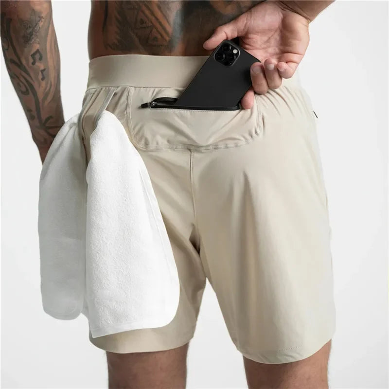 Men Gym Bodybuilding Shorts