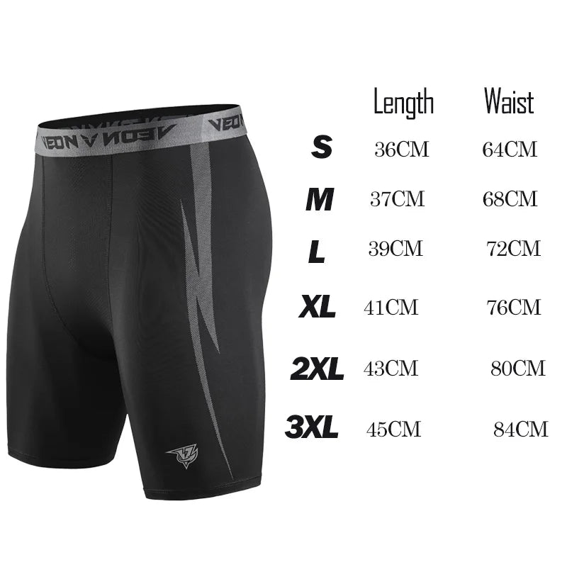 Gym Compression Shorts Men
