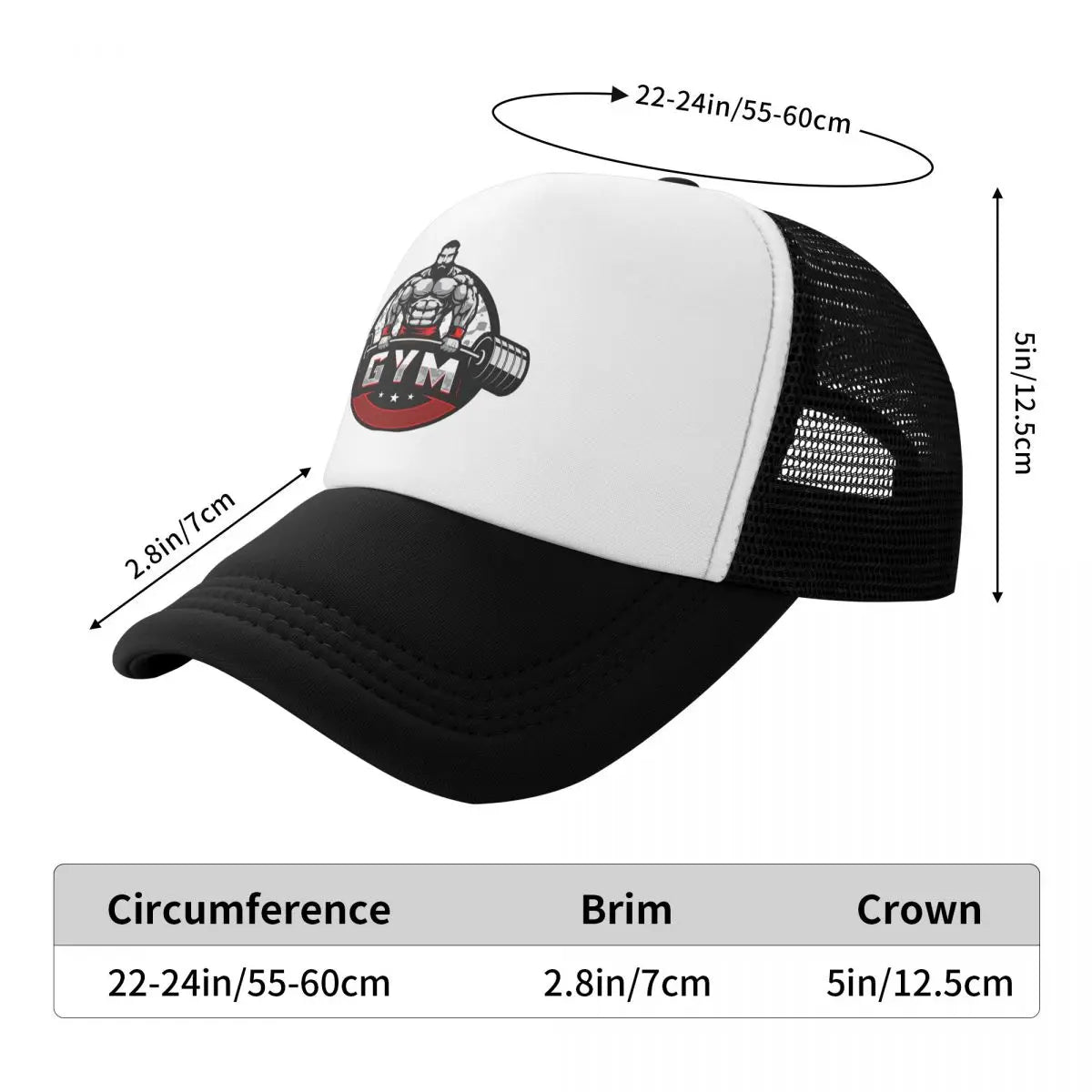 Bodybuilding Gym Trucker cap