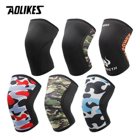 1 Pair Squat 7mm Knee Sleeves Gym