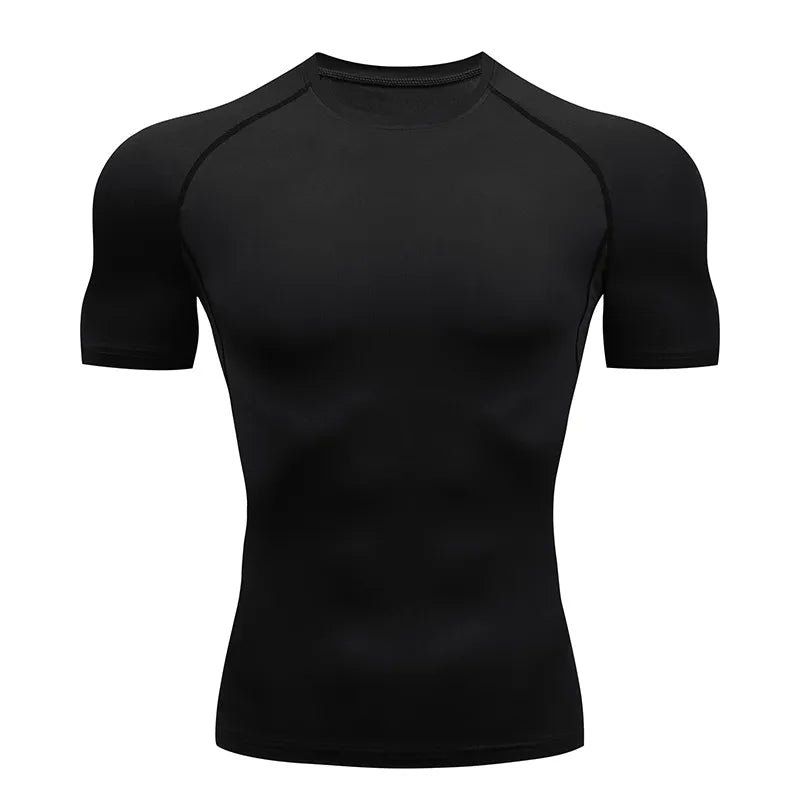 Men Running Compression T-shirt