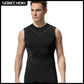 Compression Vest Top Men Gym